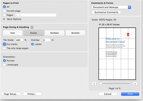 How to Print Large PDF on Multiple Pages with Useful Tips to Consider